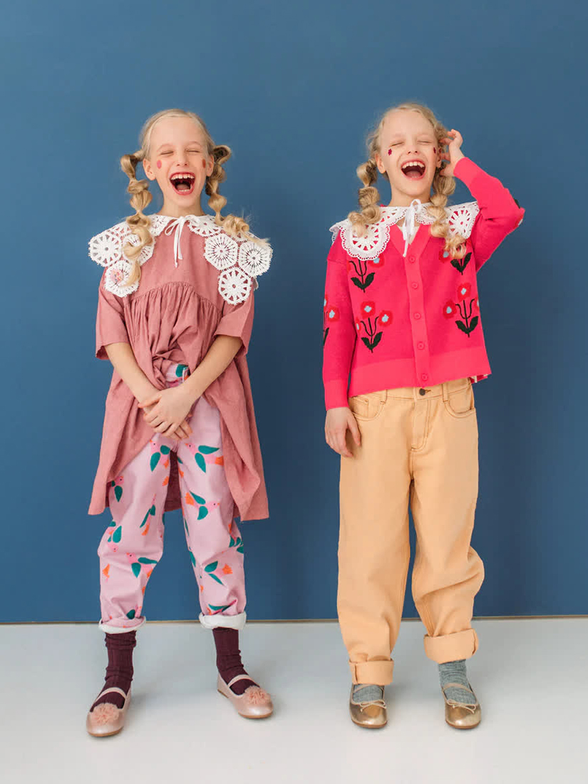 (Batikou/フランス輸入生地使用)キルティングラウンドキッズつけ襟 Batikou/フランス輸入生地使用)キルティングラウンドキッズつけ襟